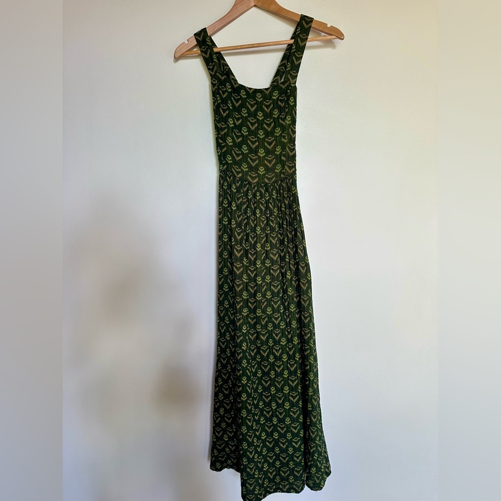ace&jig Willa dress in Fern Sz Small